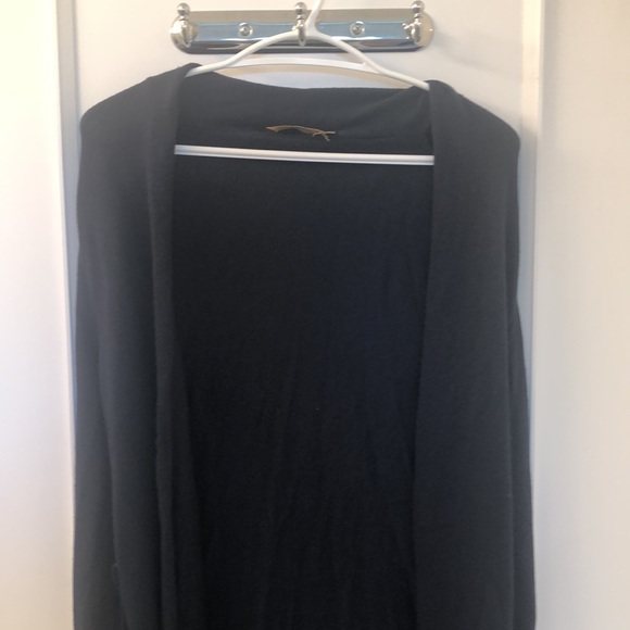 Open Front Long Sleeve Cardigan Sweater - Picture 2 of 6